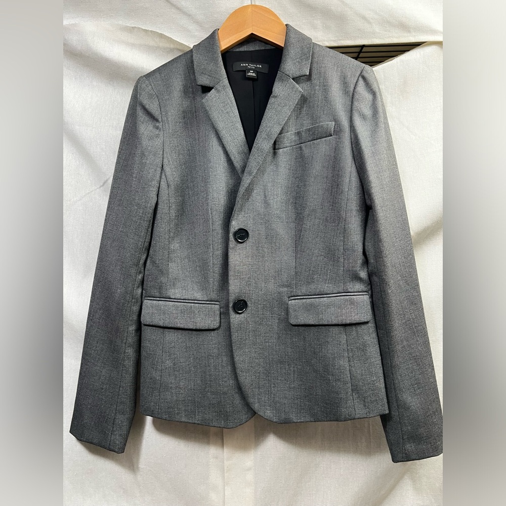 Ann Taylor Charcoal Blazer